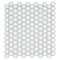 Andova Tiles SAMPLE- 3/4 in. Straight Edge Porcelain Honeycomb Wall & Floor Tile SAM-ANDSTY833 - alternate 5